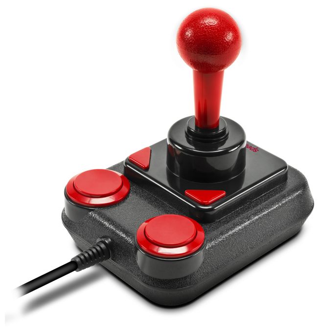 Analog Joystick für Android, PC  SL-650212-BKRD Competition Pro Extra (Schwarz, Rot) 