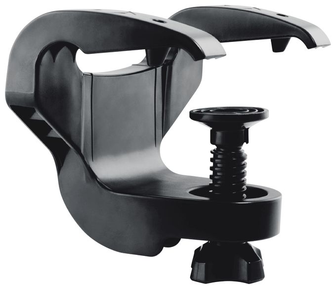 Montageschelle Nintendo Switch, PC, PlayStation 4, Playstation 3  SL-650900-BK Tischhalterung (Schwarz) 