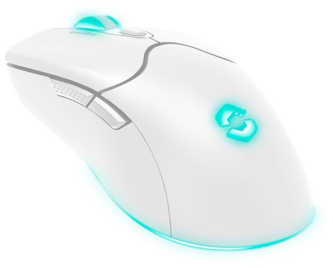 4800 DPI Gaming Maus Optisch  Velox Wireless (Weiß) 