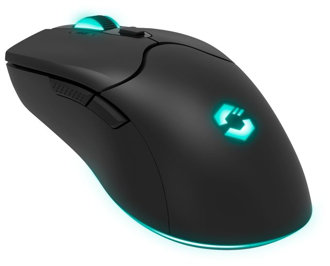 4800 DPI Gaming Maus  Velox Wireless (Schwarz) 