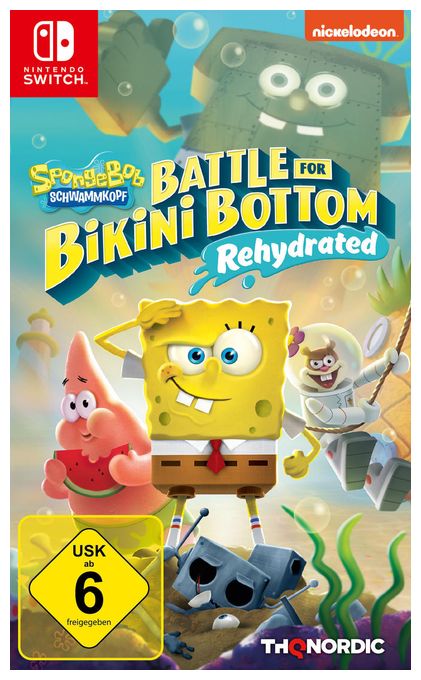 Spongebob SquarePants: Battle for Bikini Bottom - Rehydrated (Nintendo Switch) 