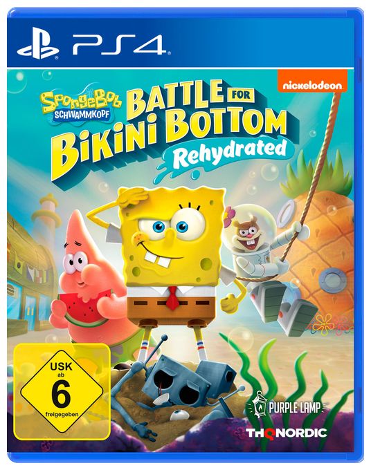 Spongebob SquarePants: Battle for Bikini Bottom - Rehydrated (PlayStation 4) 