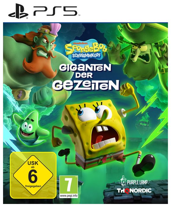 SpongeBob SquarePants: Giganten der Gezeiten (PlayStation 5) 