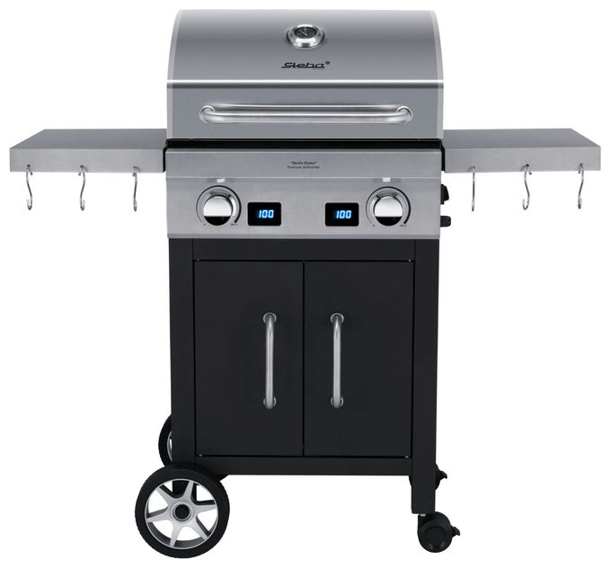 2800 W mit 540 x 320 mm Fläche  VG7000 Devils Choice Grillcenter (Schwarz/Metallisch) 