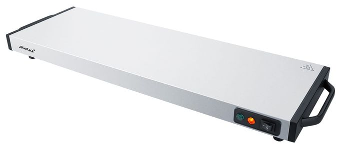 WP 120 Warmhalteplatte 60 x 20 cm Leichte Reinigung 1200 Watt Leistung 