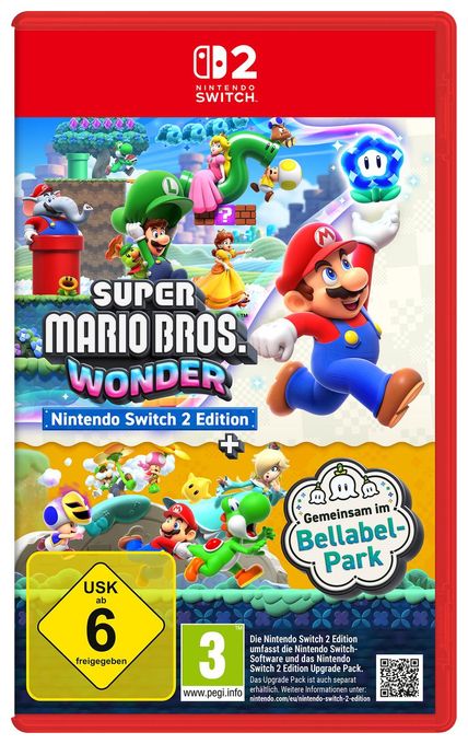 Super Mario Bros. Wonder - Nintendo Switch 2 Edition + Gemeinsam im Bellabel-Park (Nintendo Switch 2) 