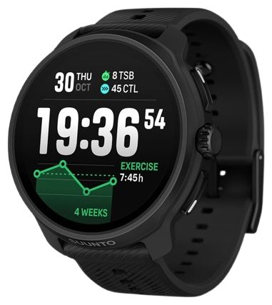 Digital 49 mm Smartwatch Rund 65 h  Race 2 (Schwarz) 