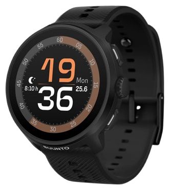 Digital 46 mm Smartwatch Rund 480 h  Run (Schwarz) 