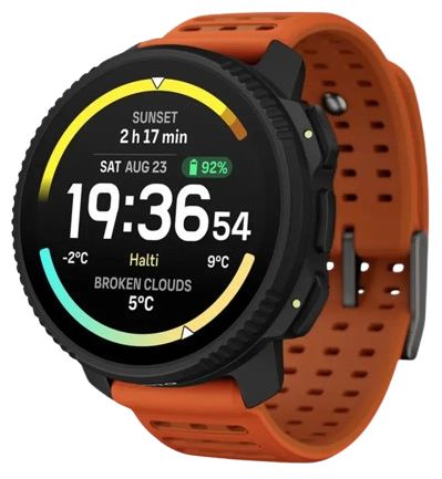 Digital 48.6 mm Smartwatch Rund 480 h  Vertical 2 (Schwarz) 