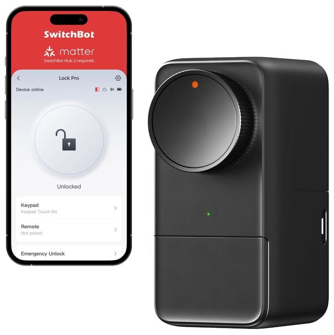 Bluetooth  Smart Lock Pro (Schwarz) 