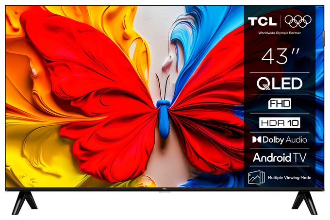 QLED 109,2 cm (43 Zoll) Fernseher Full HD VESA 100 x 100 mm 43S5K 