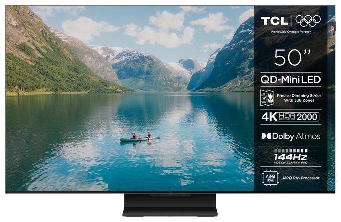 MiniLed 127 cm (50 Zoll) Fernseher 4K Ultra HD VESA 300 x 300 mm 50MQLED85K 