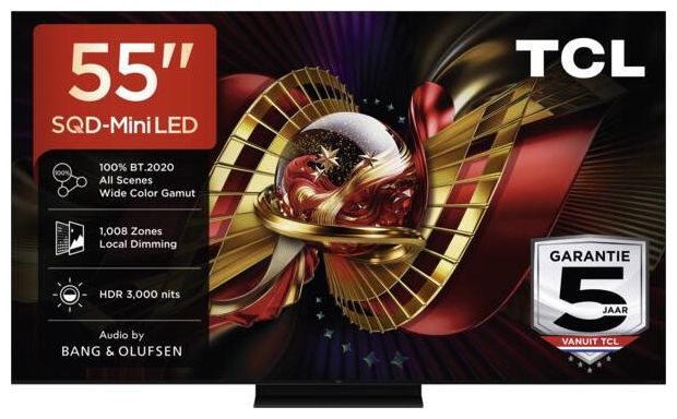 SQD-Mini LED 139,7 cm (55 Zoll) Fernseher 4K Ultra HD VESA 300 x 300 mm 55C89L 