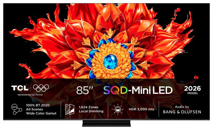 SQD-Mini LED 2,16 m (85 Zoll) Fernseher 4K Ultra HD VESA 600 x 400 mm 85MQLED85L 