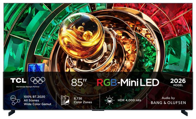 RGB-Mini LED 2,16 m (85 Zoll) Fernseher 4K Ultra HD VESA 600 x 400 mm 85RM9L 