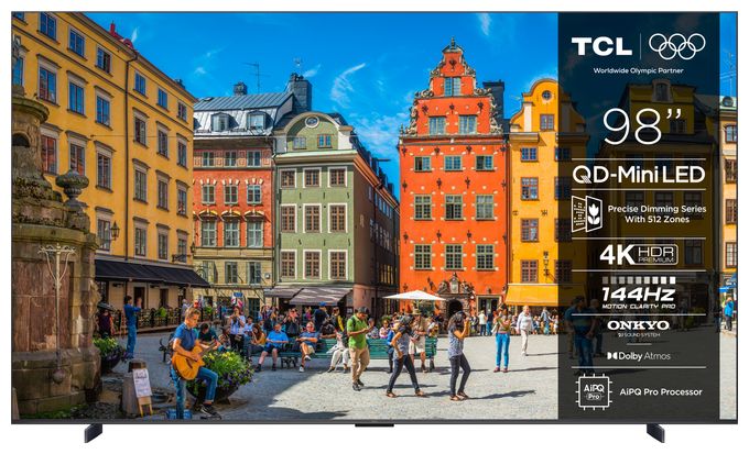 MiniLed 2,49 m (98 Zoll) Fernseher 4K Ultra HD VESA 600 x 400 mm 98MQLED75K 