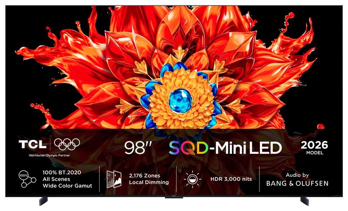 SQD-Mini LED 2,49 m (98 Zoll) Fernseher 4K Ultra HD VESA 600 x 500 mm 98MQLED85L 