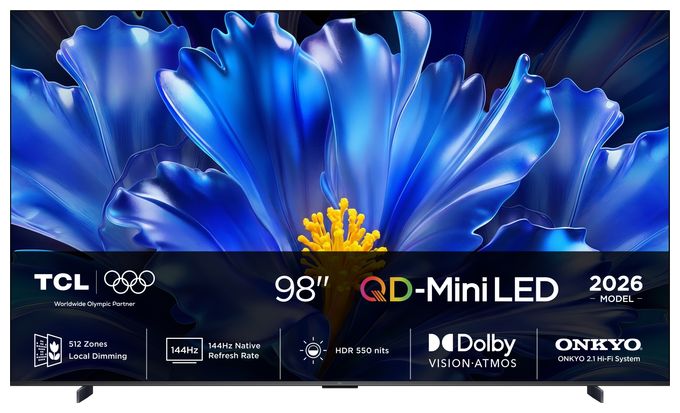 MiniLed 2,49 m (98 Zoll) Fernseher 4K Ultra HD VESA 600 x 500 mm 98QLED810L 
