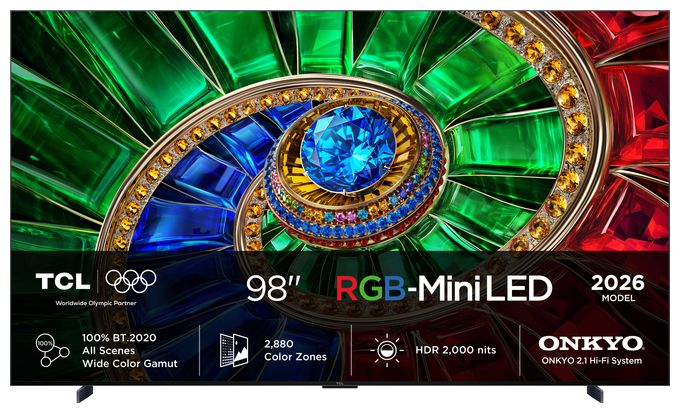 RGB-Mini LED 2,49 m (98 Zoll) Fernseher 4K Ultra HD VESA 600 x 500 mm 98RM7L 