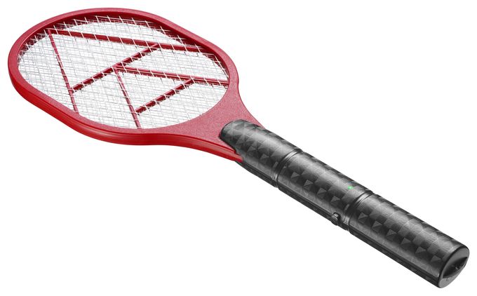 Mosquito Striker – Elektrische Mückenklatsche rot 