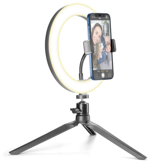 Selfie-Licht 198 mm Universal  Selfie Ring (Schwarz) 
