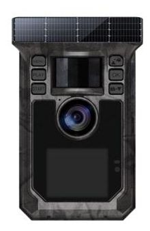 128 x 160 Pixel IP-Sicherheitskamera IP65 Innen & Außen Nachtsicht  TX-326 Wildkamera Wlan (Schwarz, Grau) 