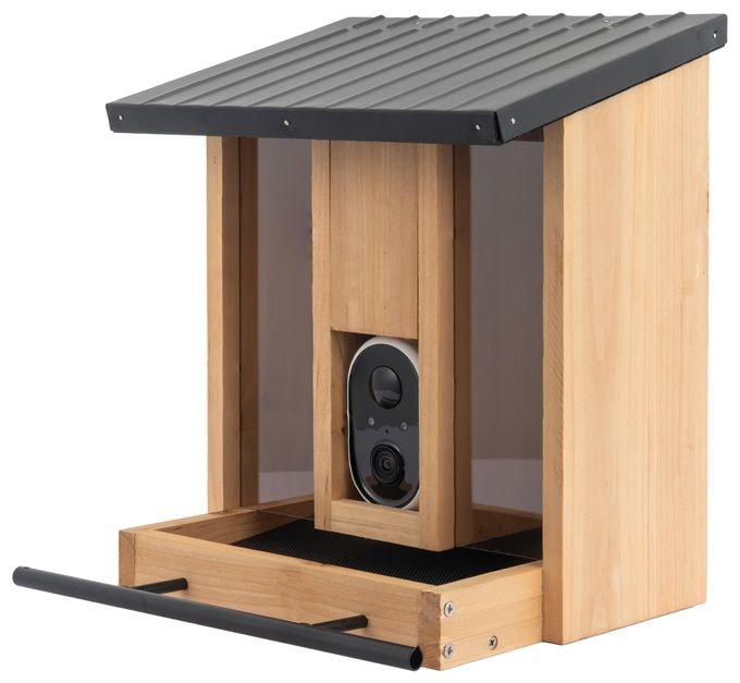 TX-384 WLAN Vogelfutterhaus mit Kamera (Holz) 
