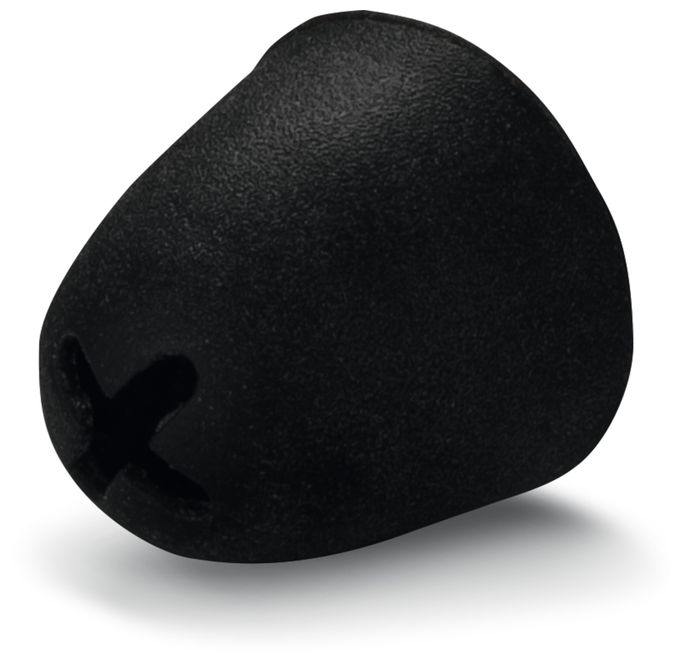 Ohrstöpsel-Aufsätze STEREOMAN ISI 2  1002/9128 (Schwarz) 