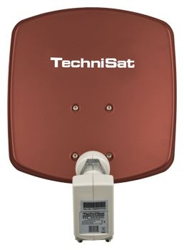 33 cm Aluminium Sat-Spiegel  DigiDish 33 (Rot) 