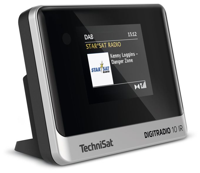 Bluetooth DAB+, FM Radio Internet  DigitRadio 10IR (Schwarz, Silber) 