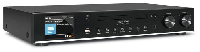 Home-Audio-Minisystem DAB+, FM Bluetooth  DigitRadio 143 CD (Schwarz) 