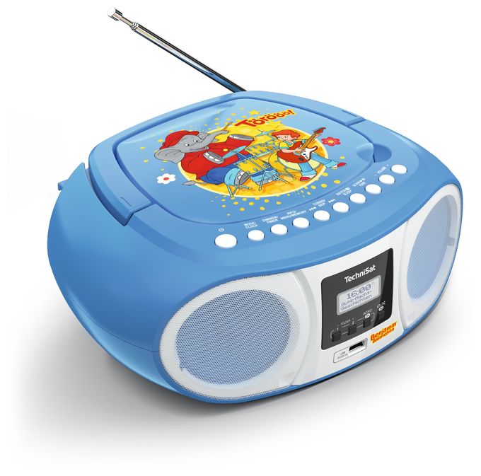 CD Payer DAB+, FM Radio  DigitRadio 1990 Benjamin Blümchen Edition (Blau) 