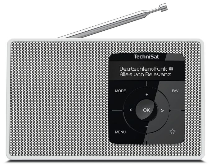 Bluetooth DAB+, FM Radio Tragbar  DigitRadio 2 (Weiß) 