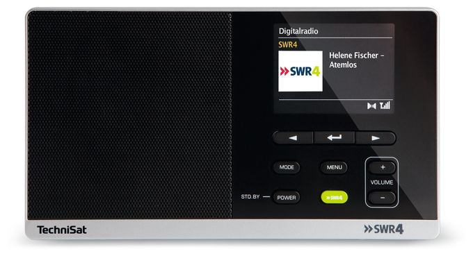DAB, DAB+, UKW Radio Persönlich  DigitRadio 215 SWR4 Edition (Schwarz) 