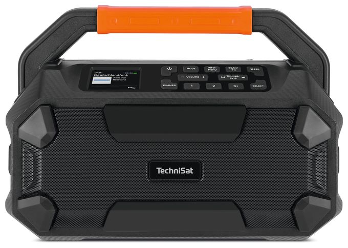 Bluetooth DAB+, FM Radio Tragbar IPX4  DigitRadio 231OD (Schwarz) 