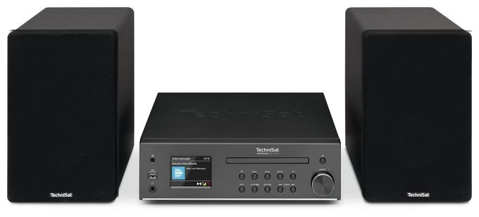 CD Payer DAB+, FM Radio  DigitRadio 760 (Schwarz) 