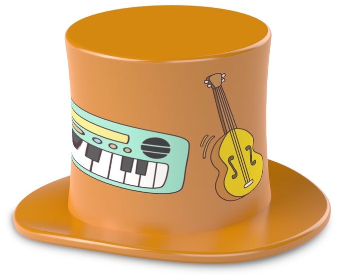  TechniFant - Hütchen Lieder - Traditionelle Kinderlieder (Orange) 