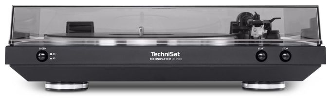 Audio-Plattenspieler mit Riemenantrieb  TechniPlayer LP 200 (Schwarz, Silber) 