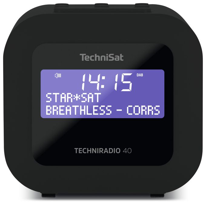 DAB+, FM Radio Persönlich  TechniRadio 40 (Schwarz) 