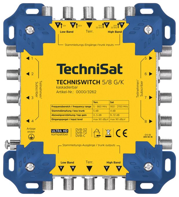 TECHNISWITCH 5/8 G/K 