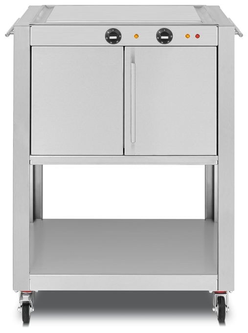 2 Zone(n) 3000 W mit 480 x 410 mm Fläche  Teppinox GW3000 Basic (Edelstahl) 