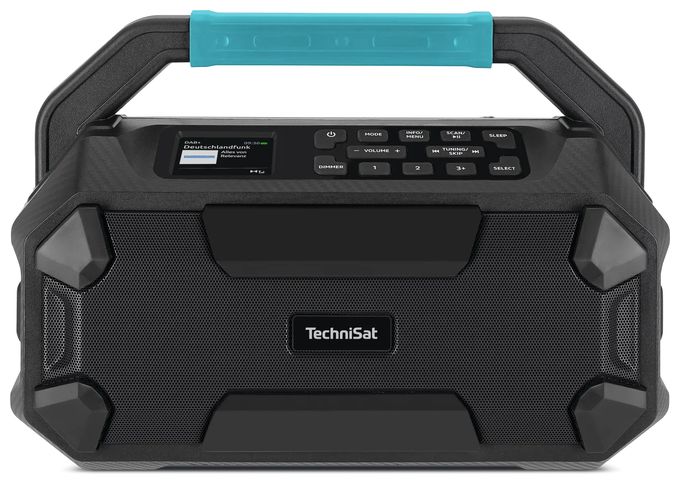 Bluetooth DAB+, FM Radio Tragbar IPX4  Viola 231OD (Schwarz) 