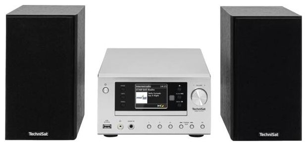 Heim-Audio-Mikrosystem DAB, DAB+, FM 40 W Bluetooth  Viola 700CD IR (Schwarz) 