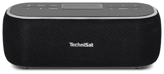 Bluetooth DAB+, FM Radio Tragbar  Viola BT1 (Schwarz, Grau) 