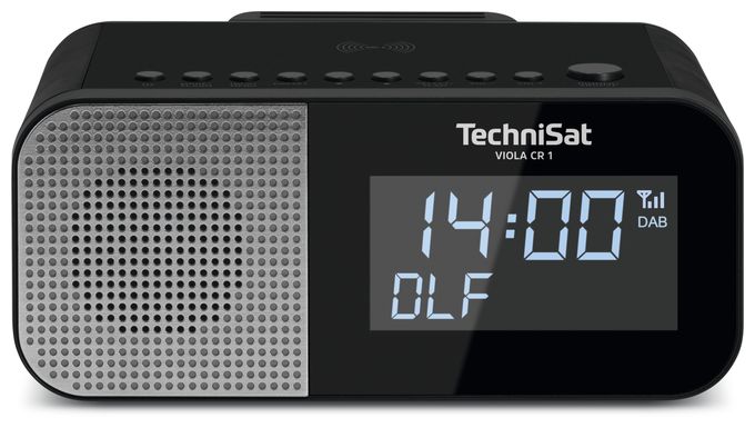 DAB+, FM, VHF Radio Persönlich  Viola CR1 (Schwarz) 