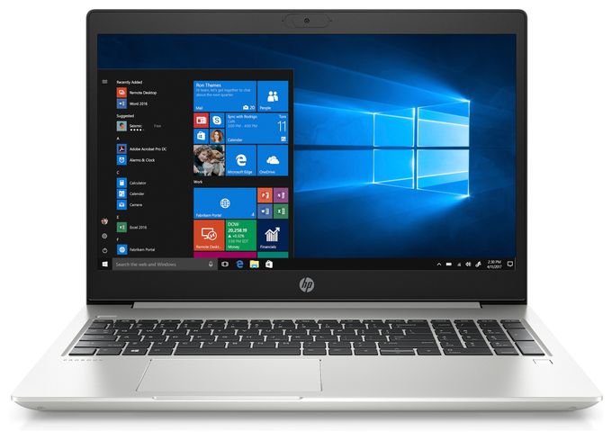 Full HD Notebook 39,6 cm (15.6 Zoll) 1920 x 1080 Pixel 256 GB SSD 4G Windows 10 Pro Intel® Core™ i5 max. 4,2 GHz  HP ProBook 450 G7 Refurbished (Silber) 