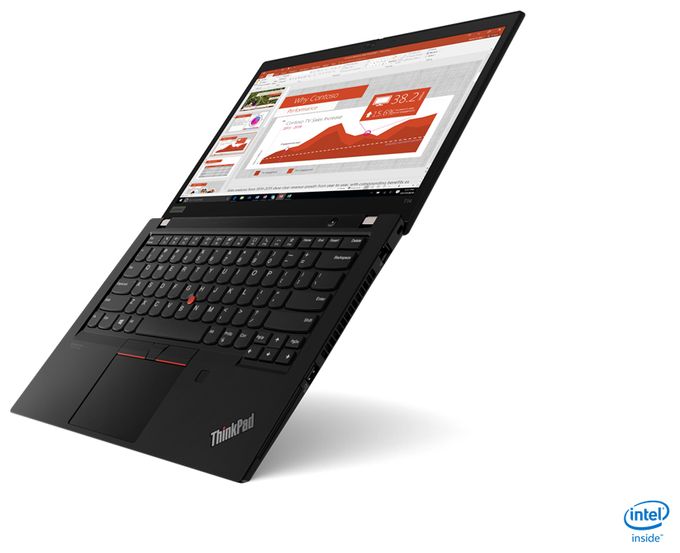 Full HD Notebook 35,6 cm (14 Zoll) 1920 x 1080 Pixel 16 GB Ram 512 GB SSD Windows 10 Pro Intel® Core™ i5 max. 4,4 GHz  Lenovo ThinkPad T14 Gen 1 (Intel) Refurbished (Schwarz) 