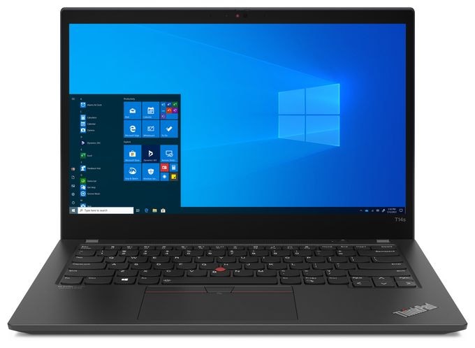 Full HD Notebook 35,6 cm (14 Zoll) 1920 x 1080 Pixel 256 GB SSD Windows 11 Pro Intel® Core™ i5 max. 4,4 GHz  Lenovo ThinkPad T14s Gen 2 (Intel) Refurbished (Schwarz) 