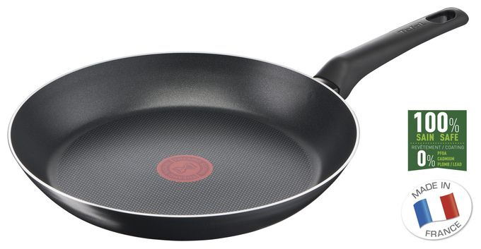  B57006  Simple Cook Allzweckpfanne 28 cm Rund Titan beschichtet (Schwarz) 