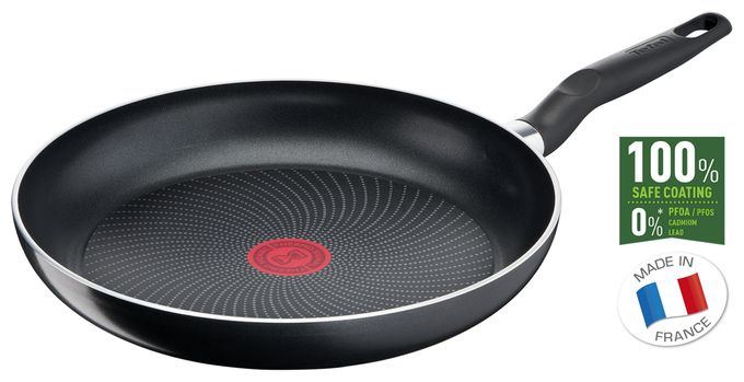  C26704 Start Easy Allzweckpfanne 24 cm Rund Titan beschichtet (Schwarz) 